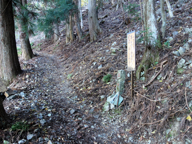 七面山（北参道～希望峰）登山口コースガイド 五丁目【登山口ナビ】