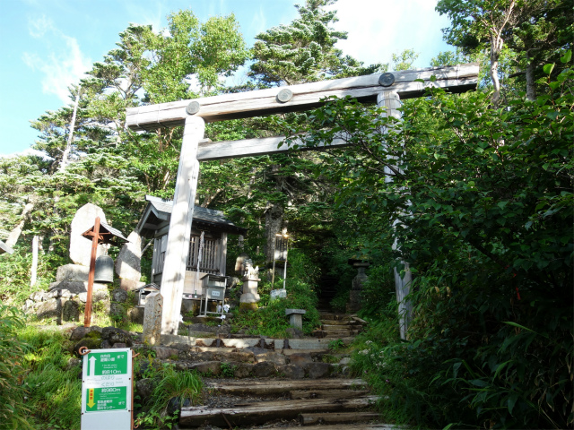 御嶽山・剣ヶ峰（田の原～王滝口登山道）登山口コースガイド 大江権現【登山口ナビ】