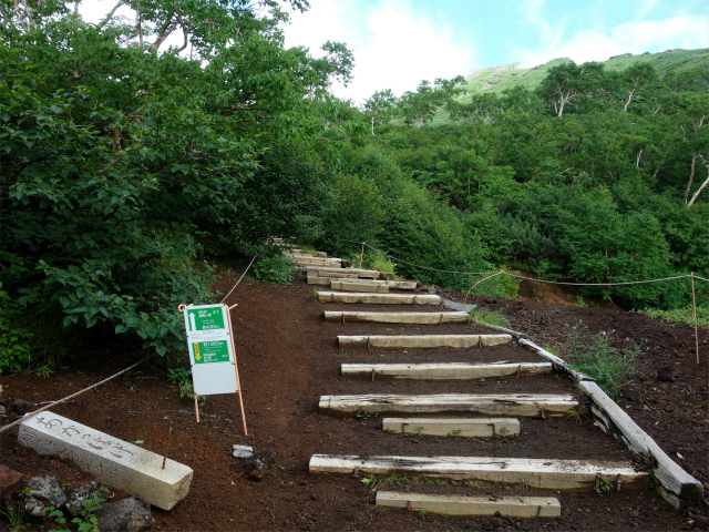 御嶽山・剣ヶ峰（田の原～王滝口登山道）登山口コースガイド あかっぱげ【登山口ナビ】