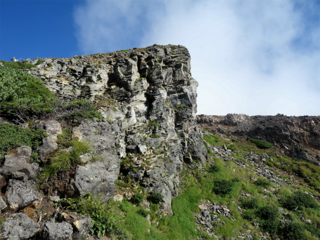御嶽山・剣ヶ峰（田の原～王滝口登山道）登山口コースガイド 大ノゾキ【登山口ナビ】