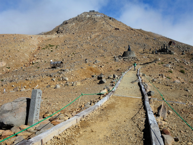 御嶽山・剣ヶ峰（田の原～王滝口登山道）登山口コースガイド 八丁ダルミ【登山口ナビ】