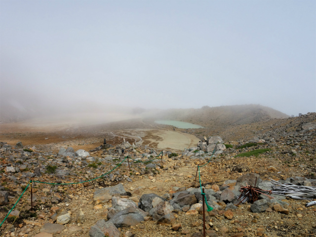 御嶽山・剣ヶ峰（田の原～王滝口登山道）登山口コースガイド 黒沢十字路から二ノ池【登山口ナビ】