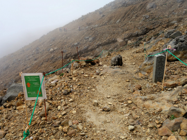 御嶽山・剣ヶ峰（田の原～王滝口登山道）登山口コースガイド 黒沢十字路トラバース道【登山口ナビ】