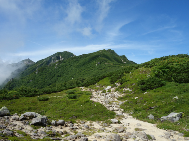 木曽駒ヶ岳(桂小場・西駒ルート)登山口コースガイド 鞍部【登山口ナビ】
