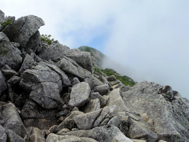 木曽駒ヶ岳(桂小場・西駒ルート)登山口コースガイド 岩稜【登山口ナビ】