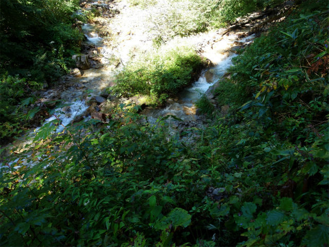 燕岳(中房登山口~東沢乗越)登山口コースガイド 北燕沢出合【登山口ナビ】