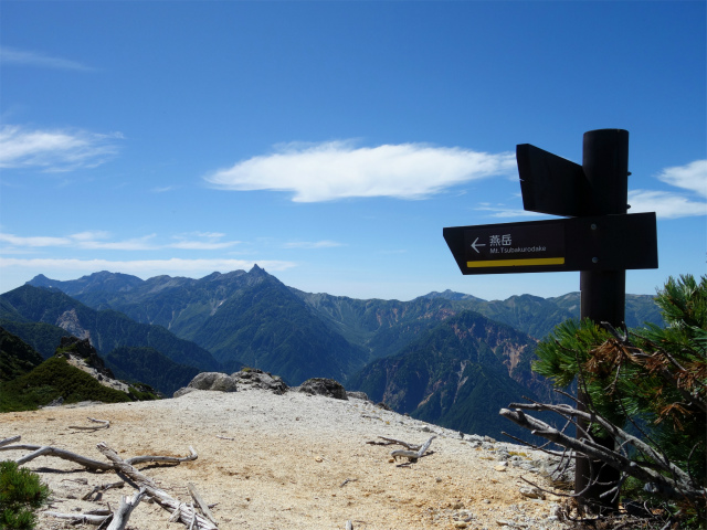燕岳(中房登山口~東沢乗越)登山口コースガイド 奥北燕平【登山口ナビ】