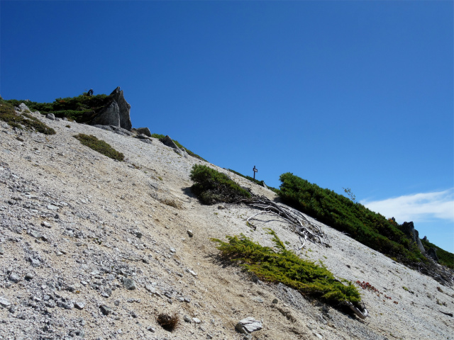 燕岳(中房登山口~東沢乗越)登山口コースガイド 稜線【登山口ナビ】
