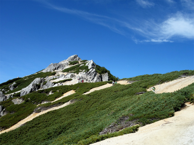 燕岳（中房登山口～合戦尾根）登山口コースガイド ゆるやかなアップダウン【登山口ナビ】
