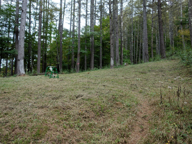 金峰山(御嶽古道/表参道)登山口コースガイド 尾根の横断【登山口ナビ】
