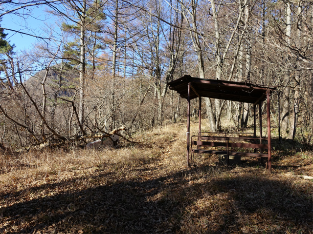 茅ヶ岳(観音峠~金ヶ岳)登山口コースガイド ベンチ【登山口ナビ】