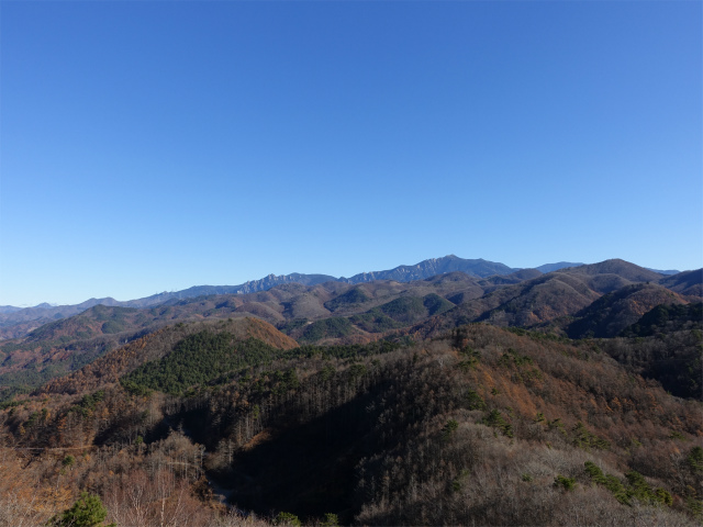 茅ヶ岳(観音峠~金ヶ岳)登山口コースガイド 船首岩から金峰山の眺望【登山口ナビ】