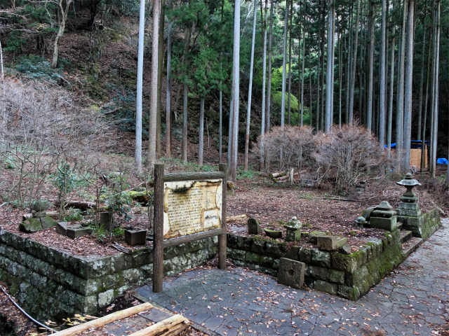 大山(浄発願寺奥ノ院~梅ノ木尾根)登山口コースガイド 本堂跡【登山口ナビ】