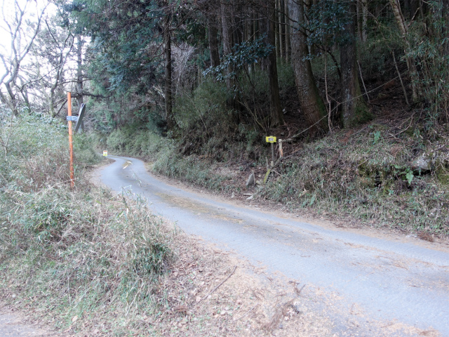 愛鷹山～位牌岳（愛鷹水神社口）登山口コースガイド 近道入口【登山口ナビ】