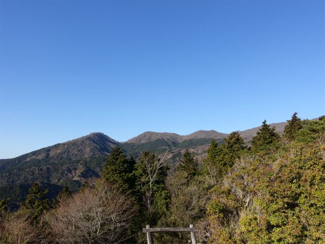 位牌岳（池ノ平コース）登山口コースガイド 池ノ平からの愛鷹山【登山口ナビ】