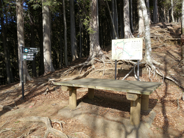 畦ヶ丸(大滝コース)登山口コースガイド 大滝峠上【登山口ナビ】