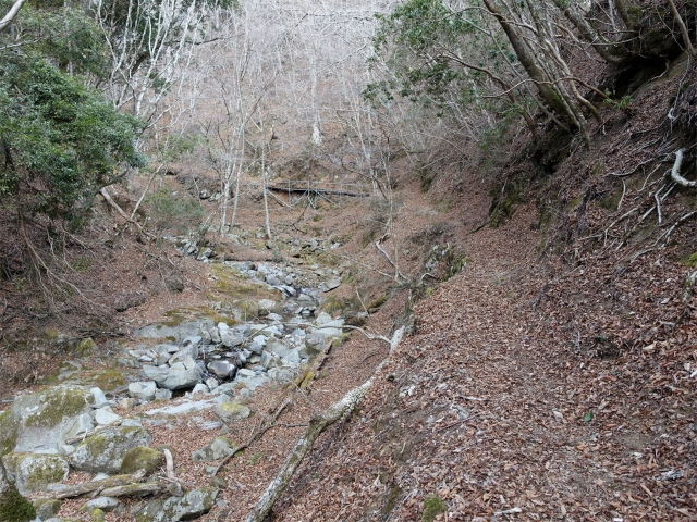 畦ヶ丸(大滝コース)登山口コースガイド 本流沿い【登山口ナビ】