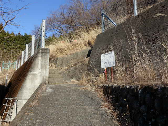 ハマイバ・大蔵高丸（景徳院～曲り沢峠）登山口コースガイド 法面【登山口ナビ】